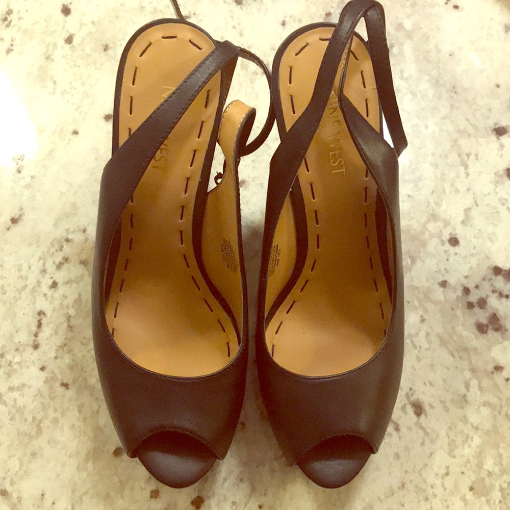 Nine West Pipe Toe Heels
